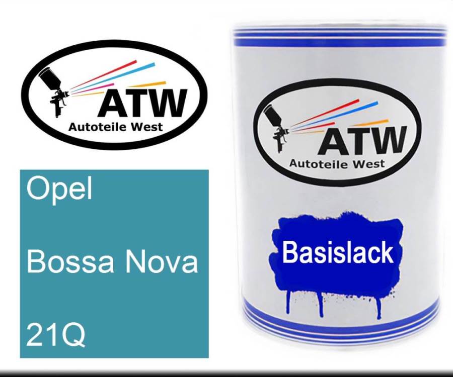 Opel, Bossa Nova, 21Q: 500ml Lackdose, von ATW Autoteile West.